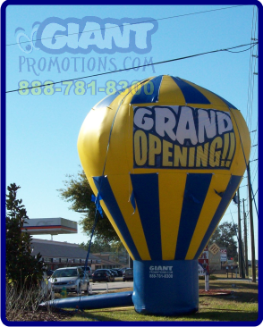 Available with our nationwide balloon rental program.