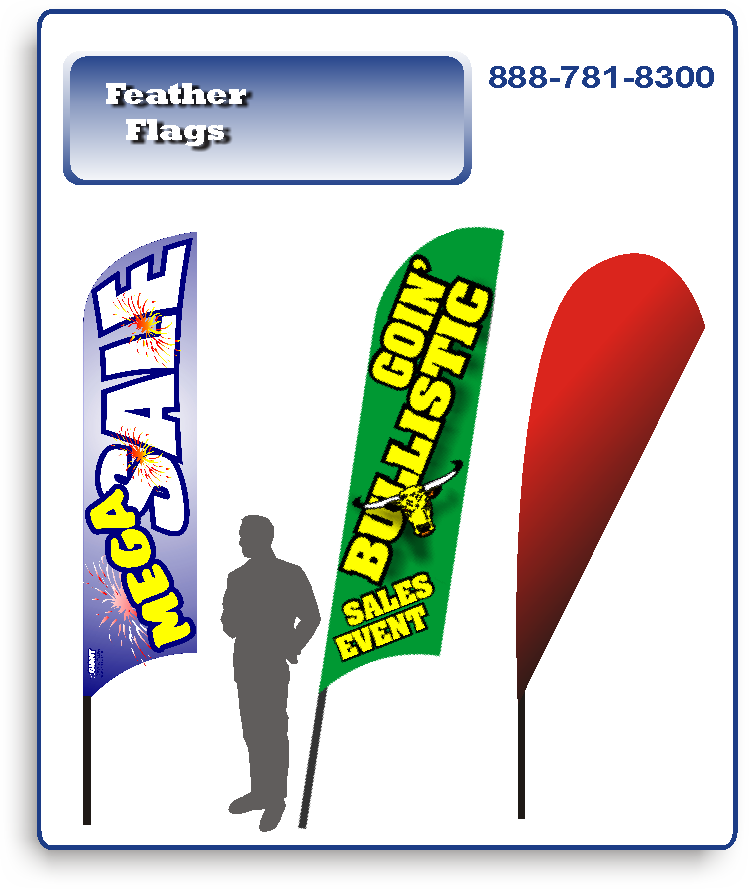Feather flags