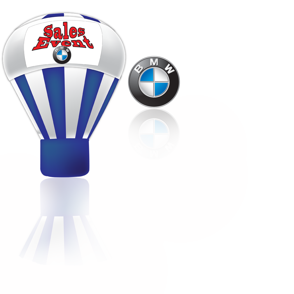 BMW promotional balloon.