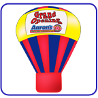 Aaron's cold air balloon.