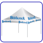 Badcock tent.