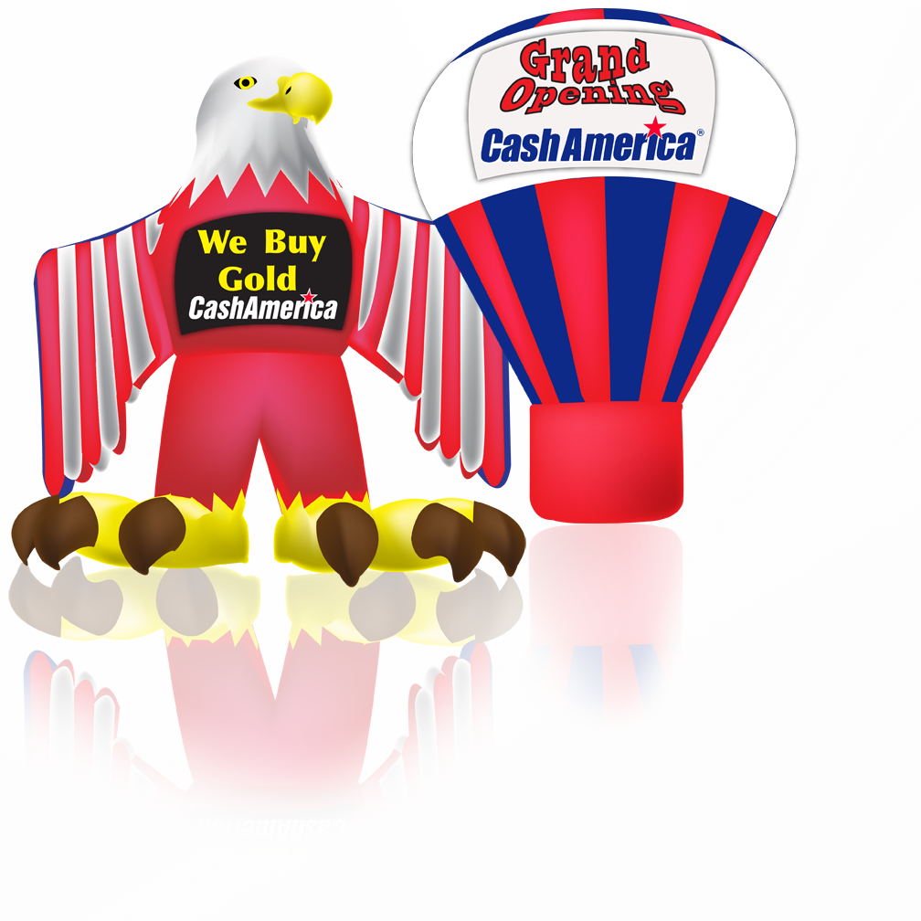 Cash america promotional products.